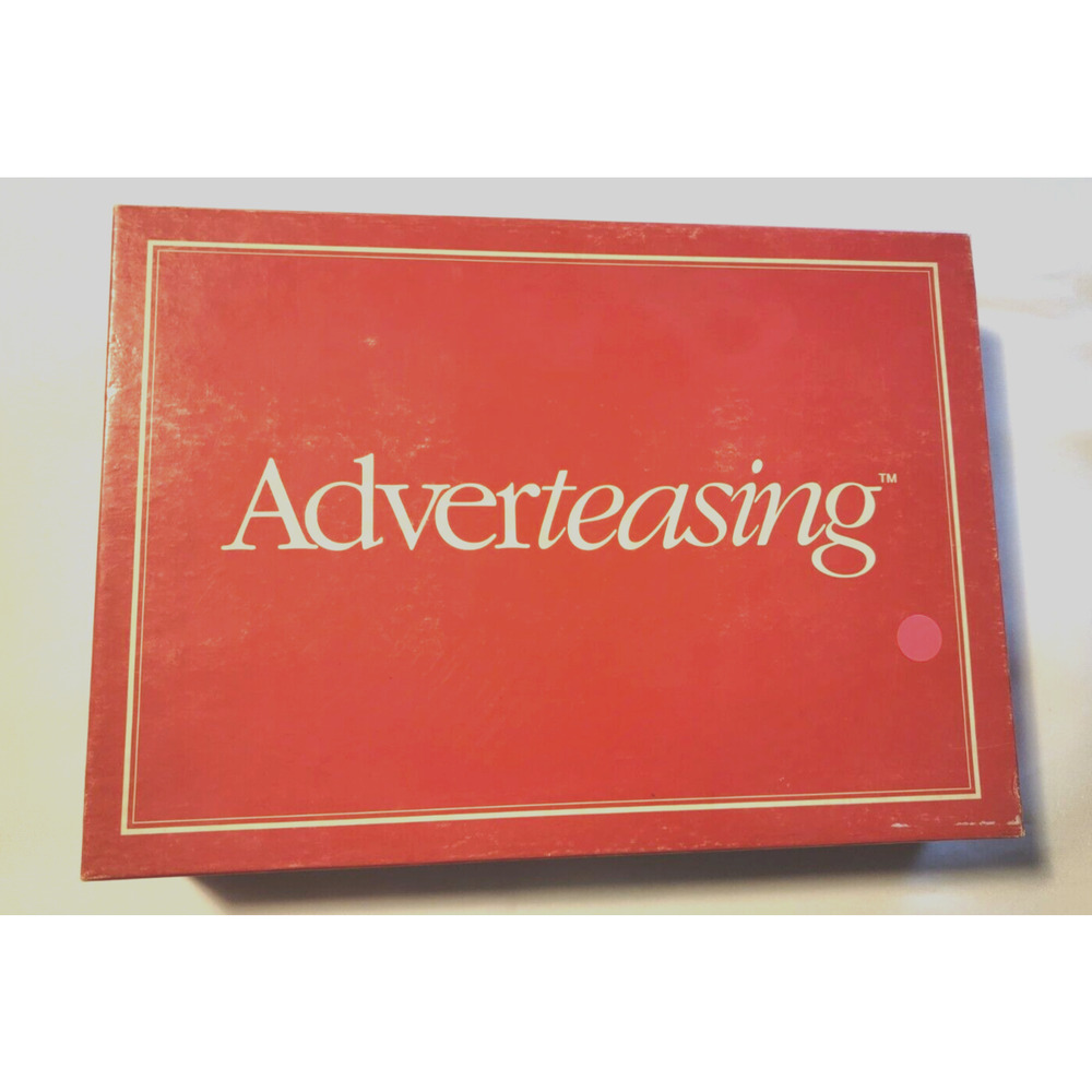 Cadaco Games Adverteasing Card Trivia Game- 1988 - Used - Good Condition